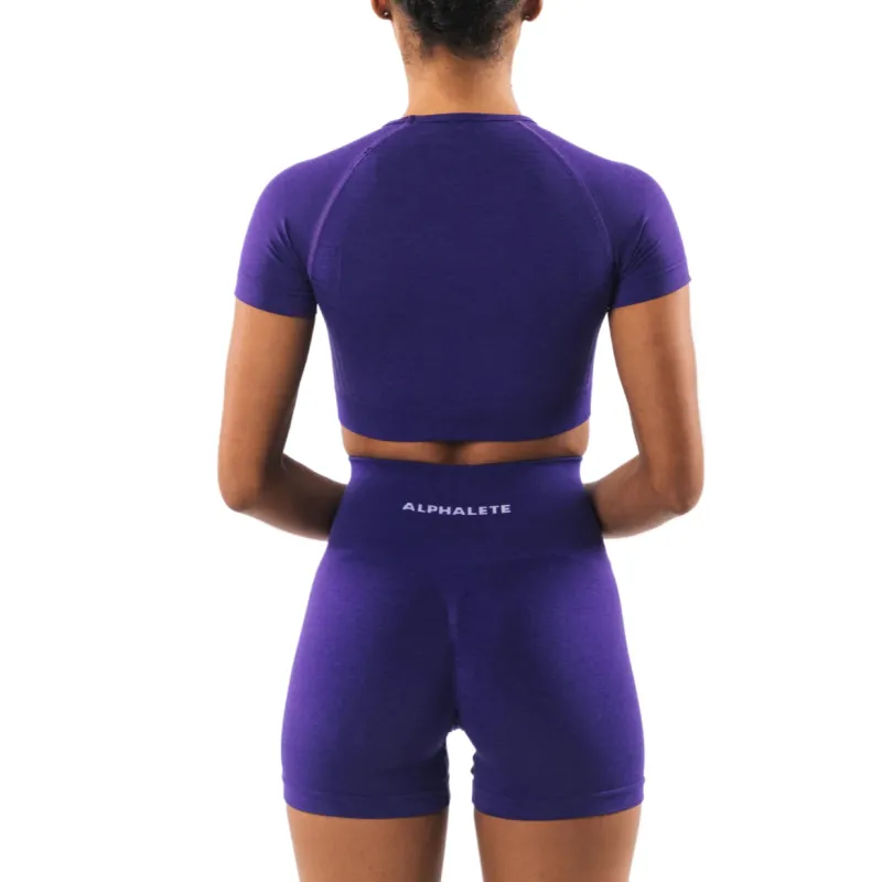 ALPHALETE Yoga T Shirts Women's-1