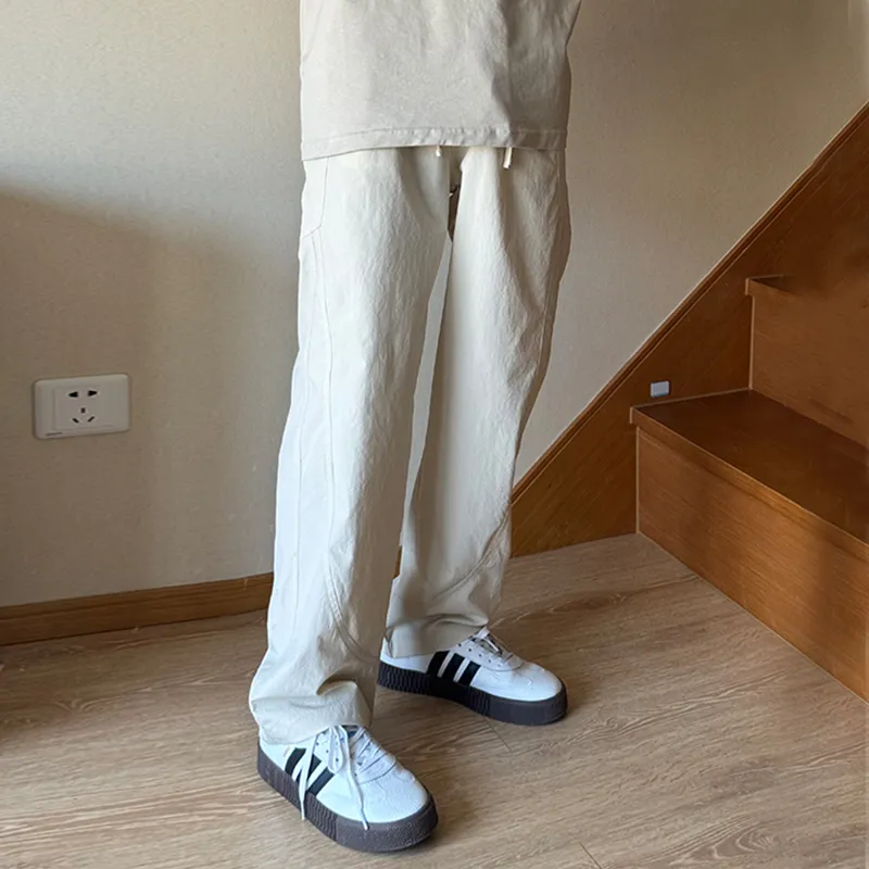 FKFT Casual Pants Unisex Ecru-2