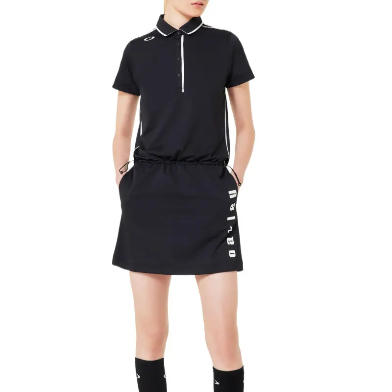 Oakley Short Sleeved Dress Women's Black-6