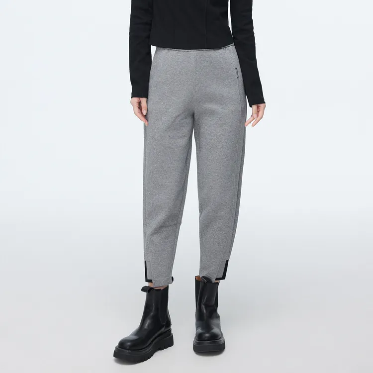 SHUIYUNJIAN Casual Pants Women's Smoke Gray-2