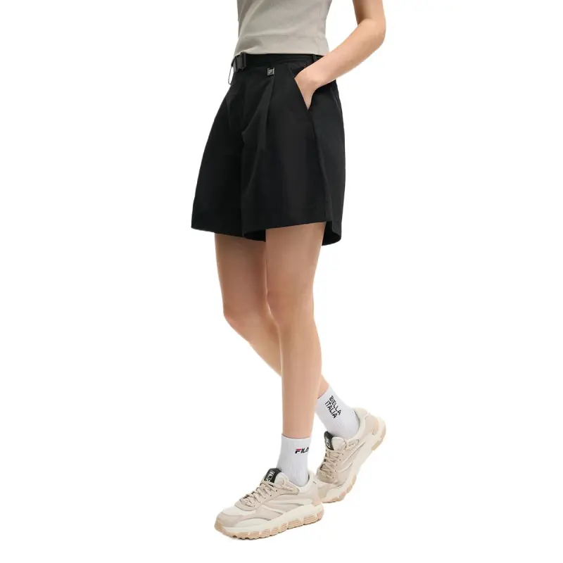 FILA MILANO Collection Casual Shorts Women's Jet Black-4