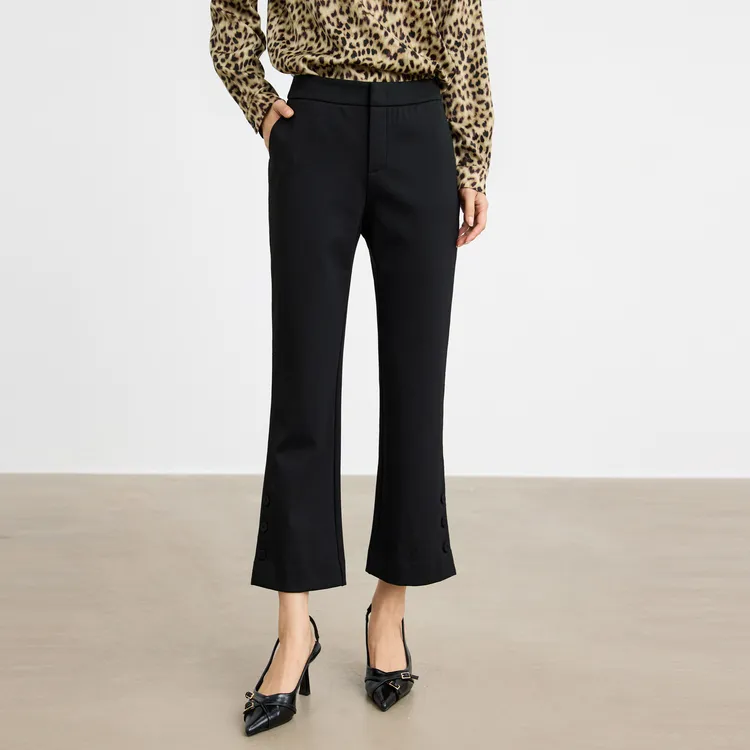 SHUIYUNJIAN Casual Pants Women's Black-2