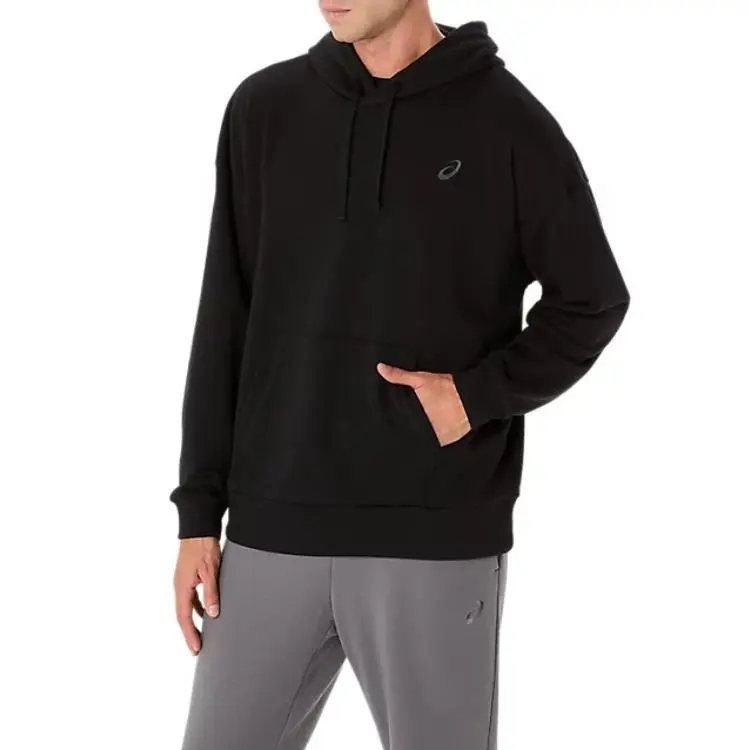 Asics SWEAT RELAX PULL OVER HOODIE Sweatshirt Men's Black-2