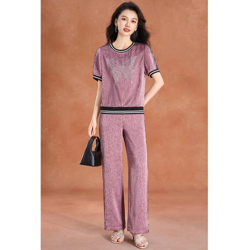 Mylan Casual Suit Cinched Waist Women's-7