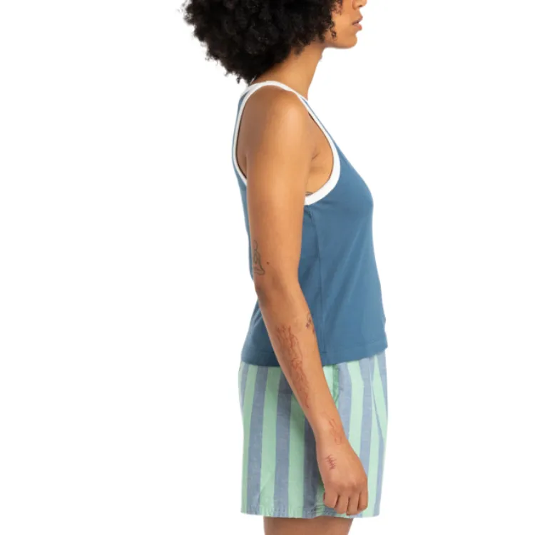 Quiksilver Tank Top Women's Cyan-2