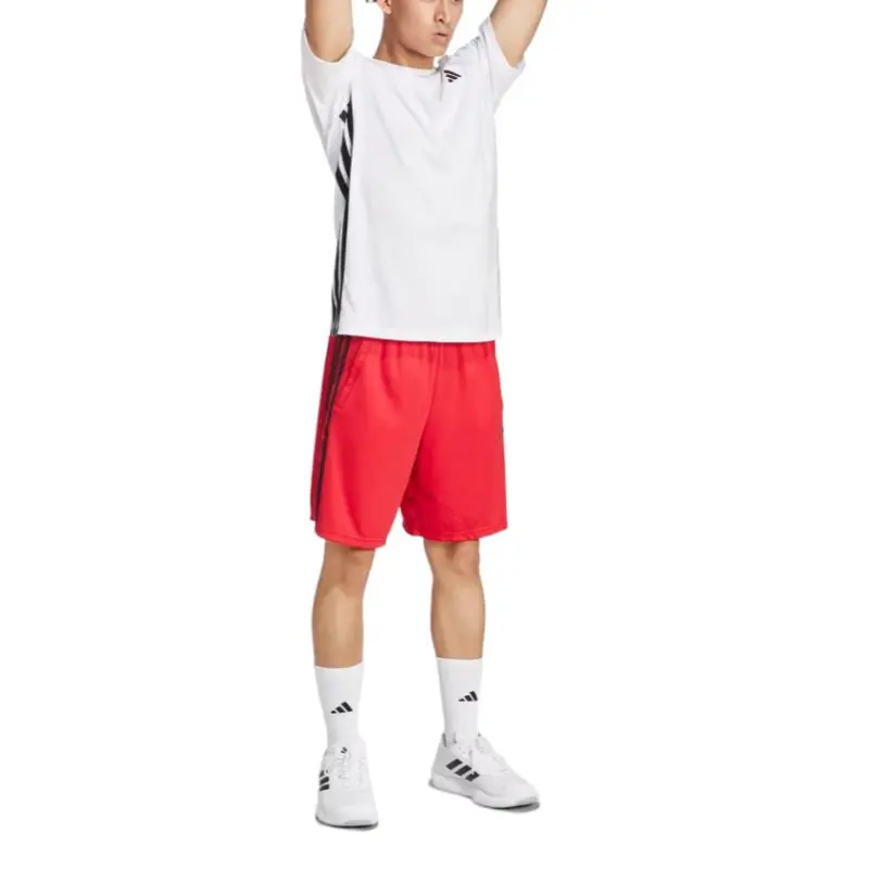 Adidas Free Shipping With AdiClub Train Essentials Training Feelready 3 Stripes Tee-1