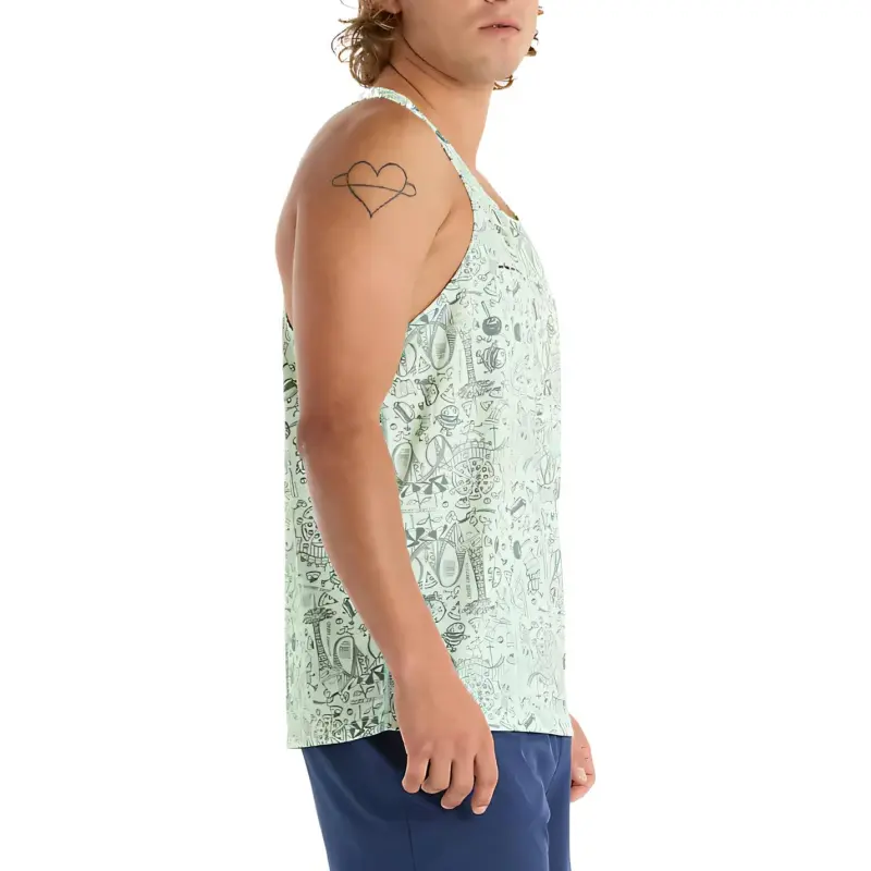 New Balance RBC Brooklyn Half Tank Top Men's Multicolor-2