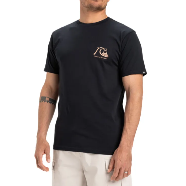Quiksilver Evo Original T Shirt Men's Black-4