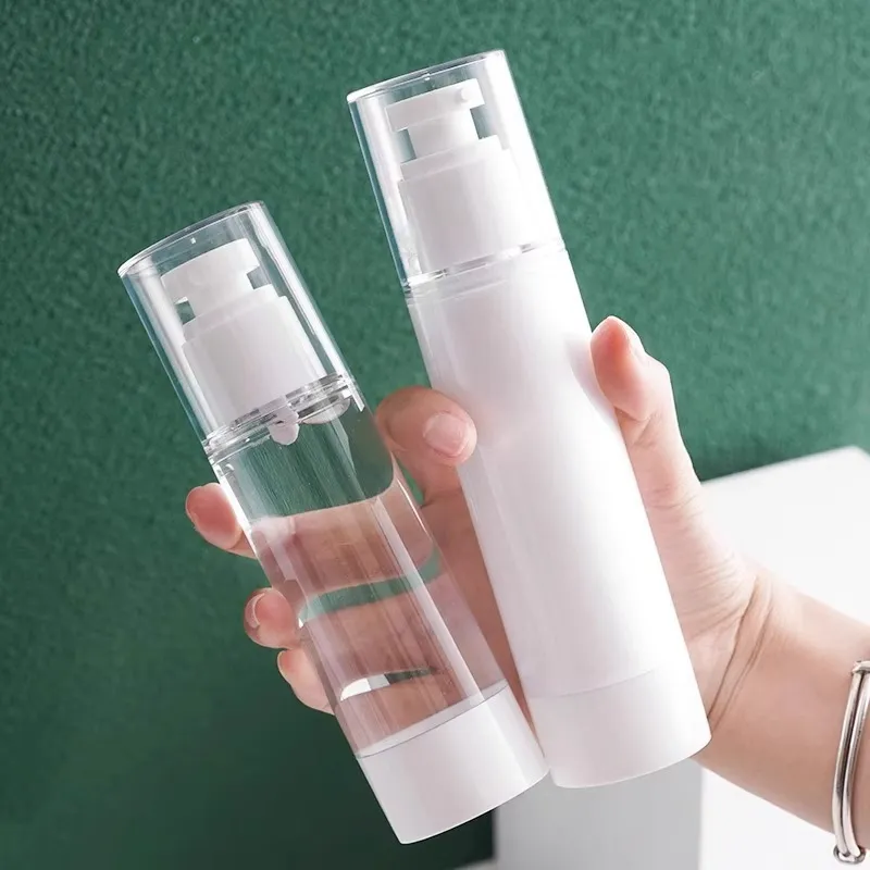 Love Of Wormwood Push Button Travel Vacuum Dosing Bottle Transparent Convenience-3