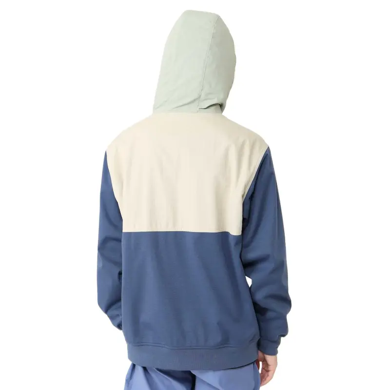 Columbia Sweatshirt Men's Dark Blue/Khaki/Light Green-5