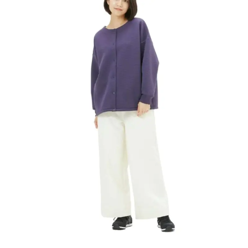 Mizuno Breath Thermo Ripple Quilt 2WAY Velvet feel Coat Women's-13