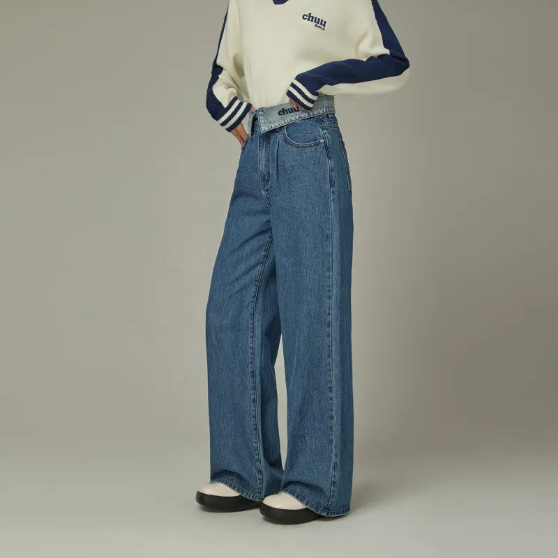 CHUU Jeans Women's Denim Blue-2