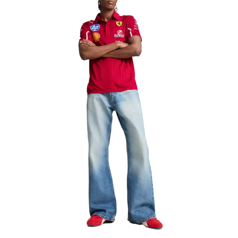 PUMA Scuderia Ferrari Hp 2025 Team Polo-3