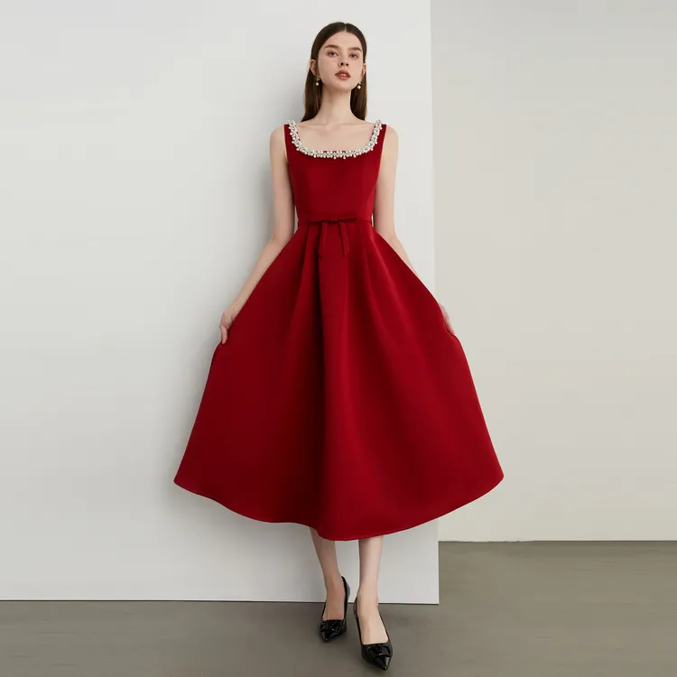 DPLAY Evening Dresses Women's Ancora Red-4