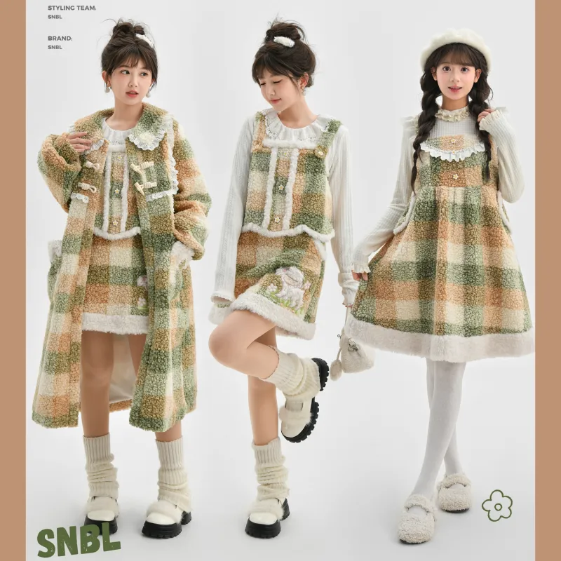 SNBL Coats Women's Green Coat-4