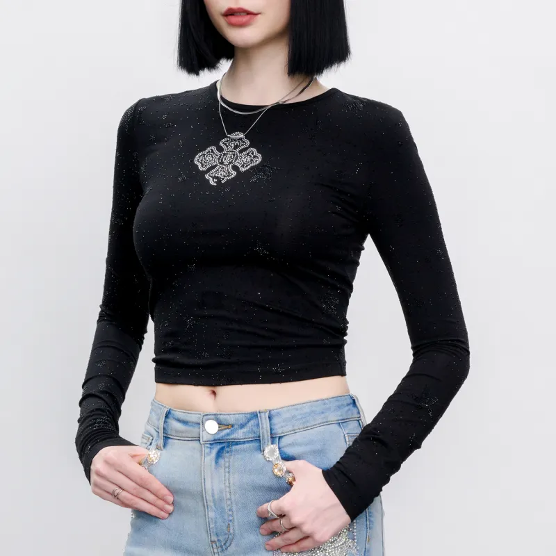 TCH T Shirts Women's Black-2
