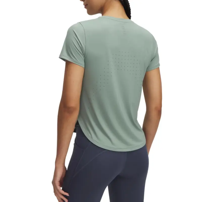 Under Armour Launch EliteIso Chill Regular T Shirt Women's Green-0