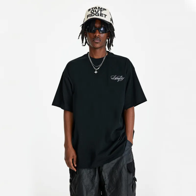 RUIZENLUO Summer T Shirt Loose Fit Unisex-2