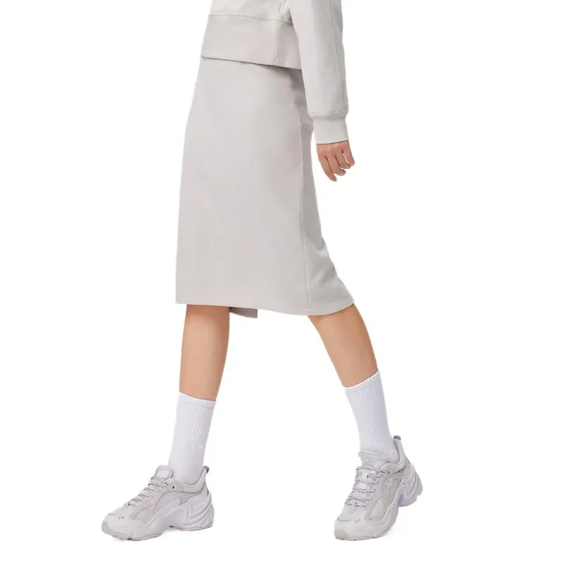 FILA Casual Long Skirts Women's Tooth Gray-2