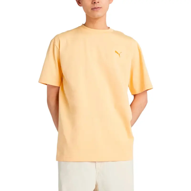 PUMA T Shirt Men's Bright Yellow-2