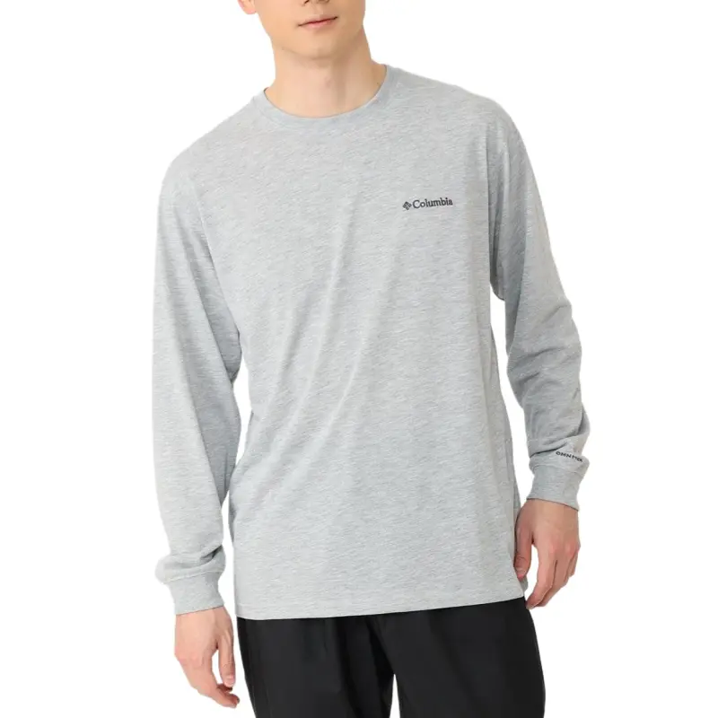 Columbia x Shoji Shimizu Omniwick Enjoy Mountain Life™ T-Shirt Unisex Gray-2