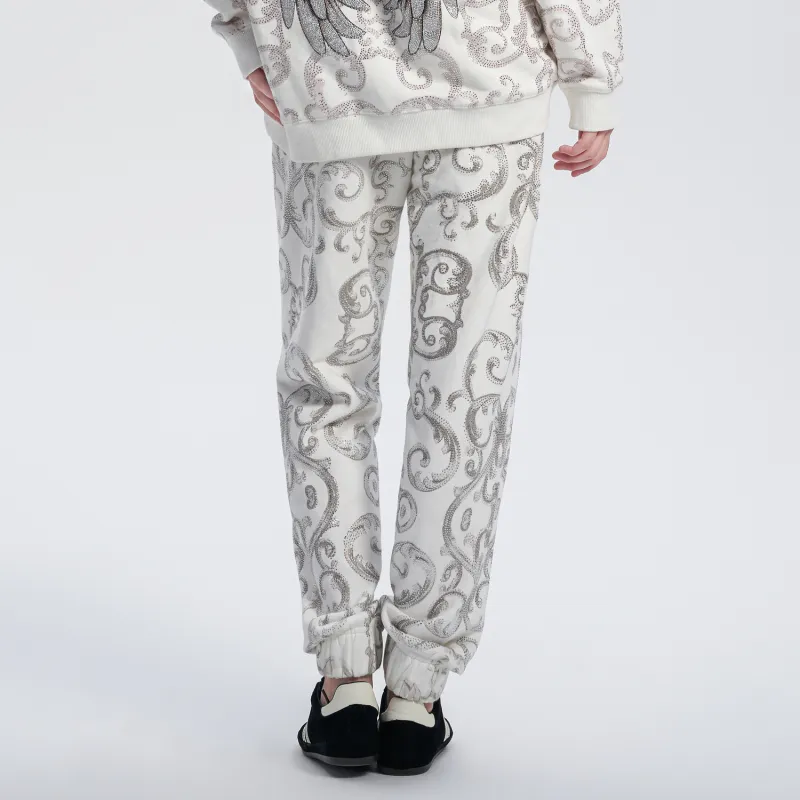 TCH Casual Pants Unisex White-4