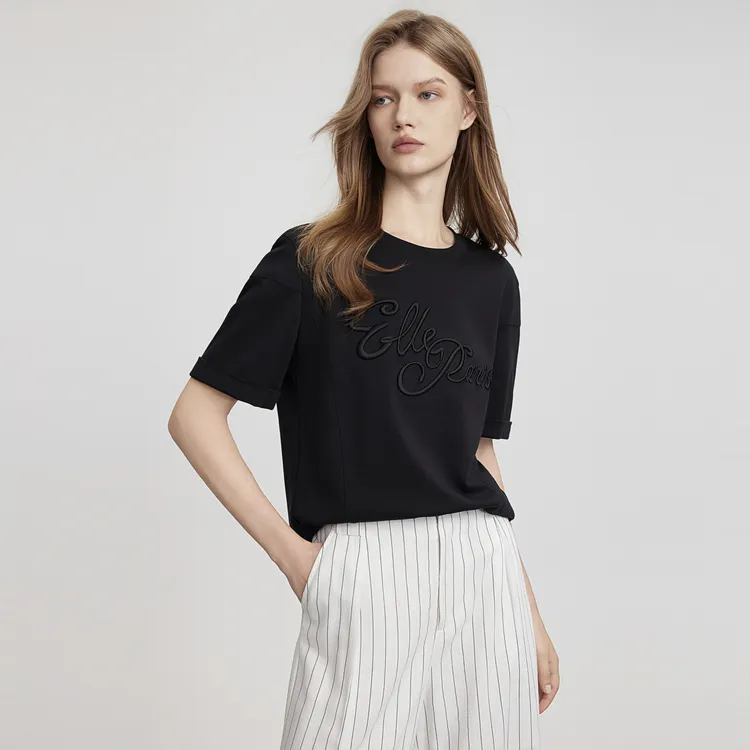 ELLE T Shirts Women's-17