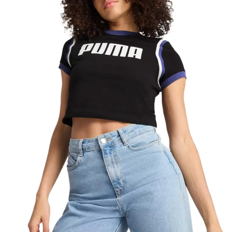 PUMA FutureArchive Regular T Shirt Women's Black-2