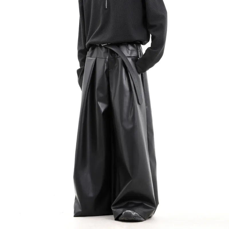 CUWU Casual Pants Unisex Black-2