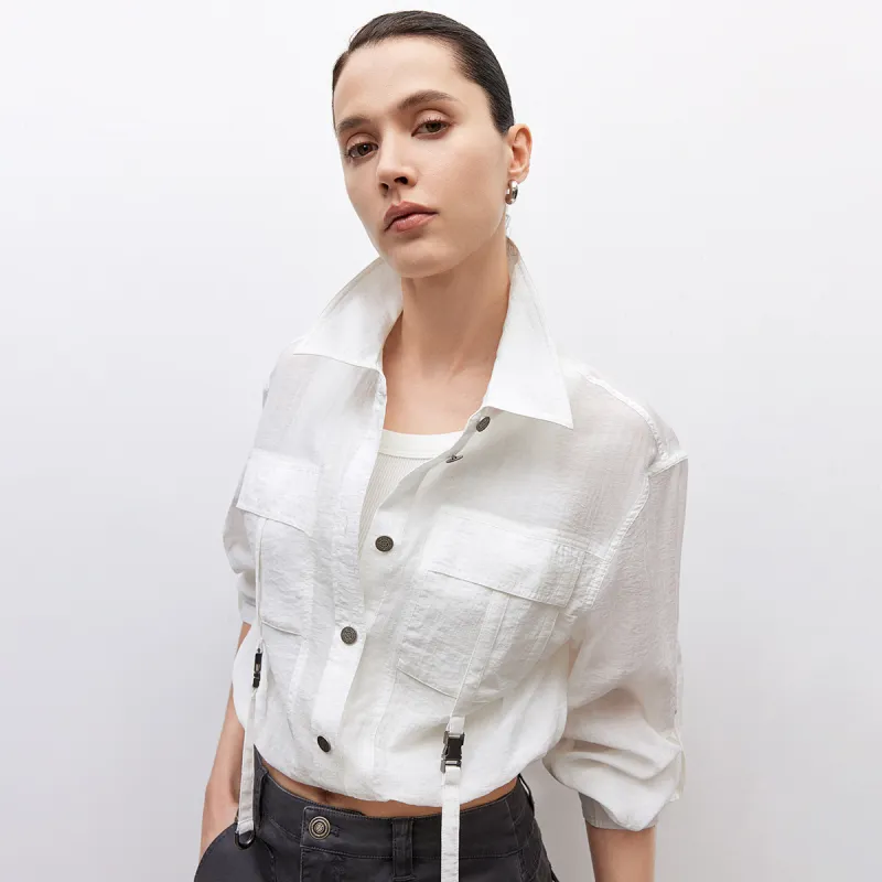 ONLY Shirt Women's Bright Cream White-5