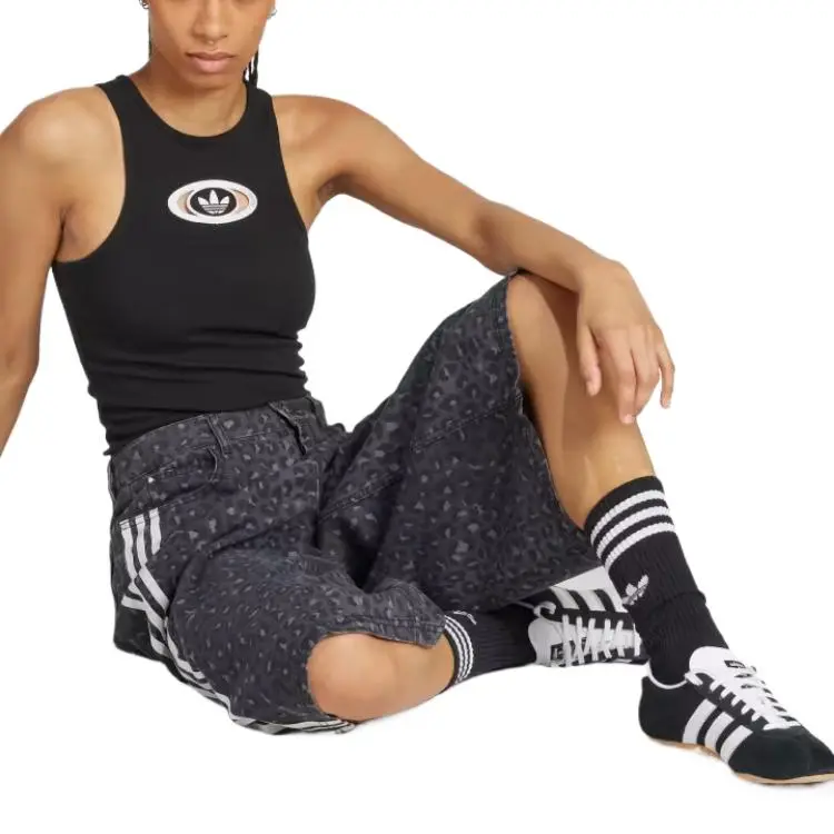 Adidas Originals Denim Bermuda Shorts-3