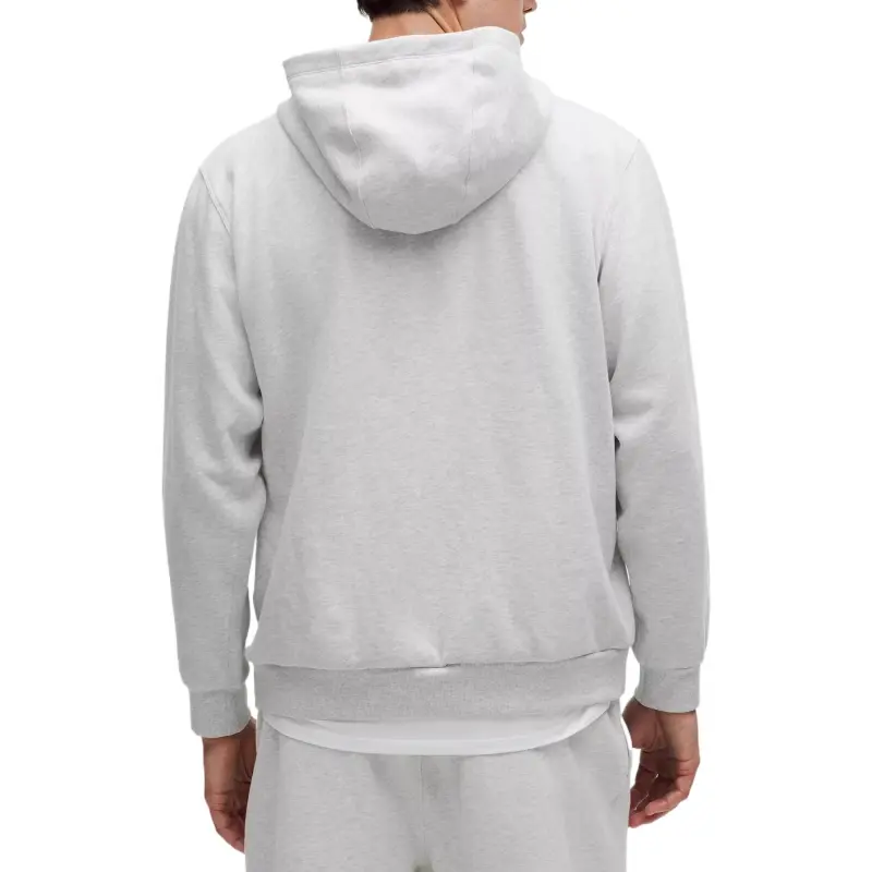 Lululemon Sweatshirt Men's Light Gray With A Hint Of Mixed Colors-1
