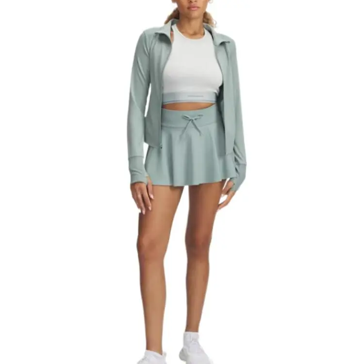 Under Armour Meridian Casual Short Skirts Women's Silicon Green-2