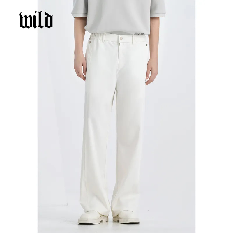 WILD LEADER Casual Pants Unisex-2