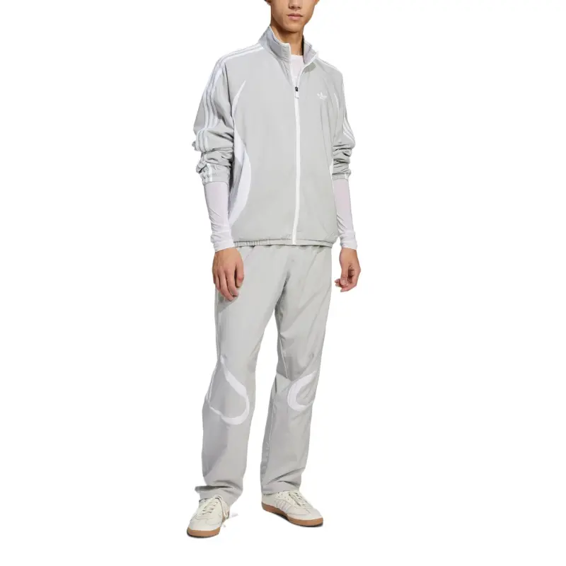 Adidas Originals ADICOLOR Teamgeist Jacket Men's Gray-3