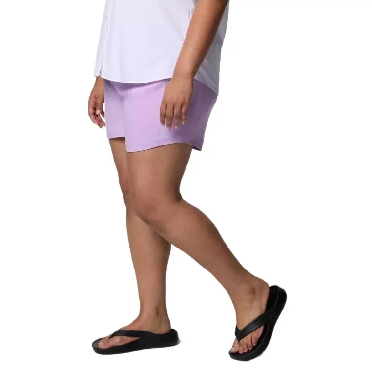 Columbia PFG Tamiami Casual Shorts Women's Purple-2