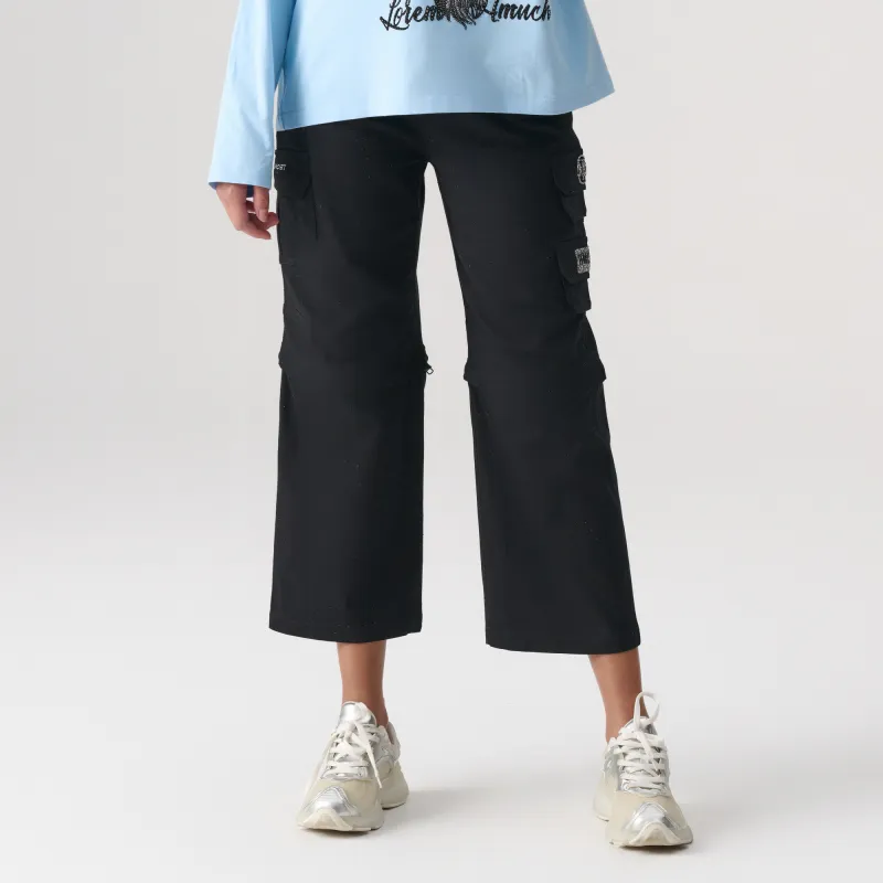 TCH Casual Pants Unisex Black-3