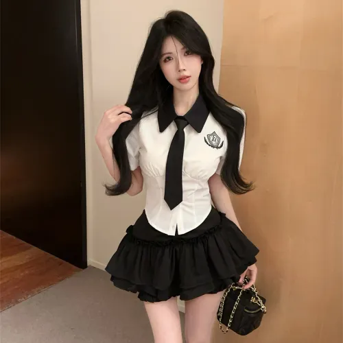 XIANSINIAO Two Piece Skirt Sets Women's