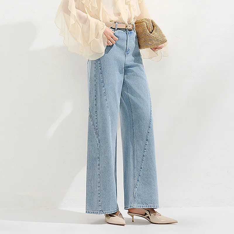 JZ. ANNAKRO Jeans Women's Light Blue-3