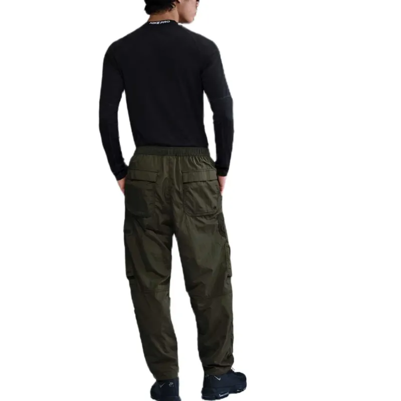 Nike Casual Pants Men Army Green-3