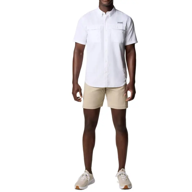 Columbia PFG Blood And Guts 4 Shirt Men's White-3