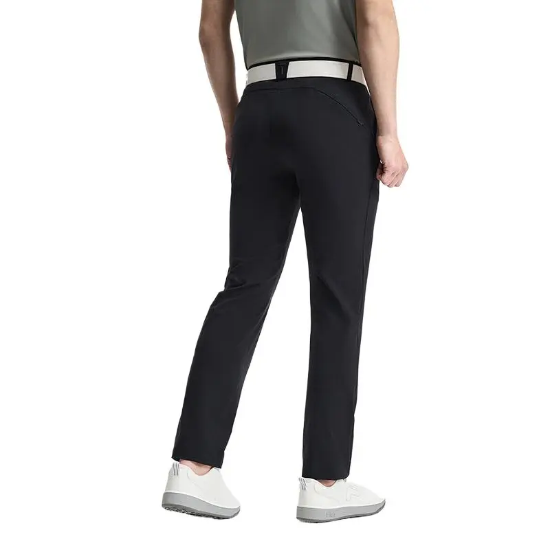 FILA Golf Collection Athletics Casual Pants Men's Pitch Black-4