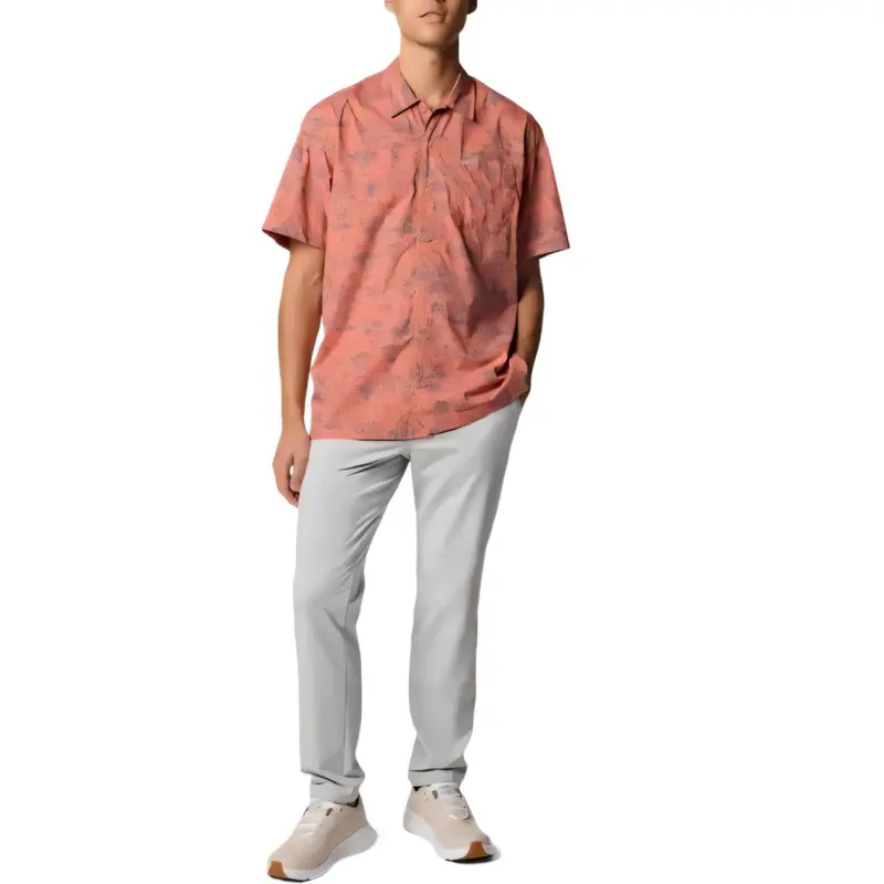 Columbia PFG Trollers Best Shirt Men's Peach-2
