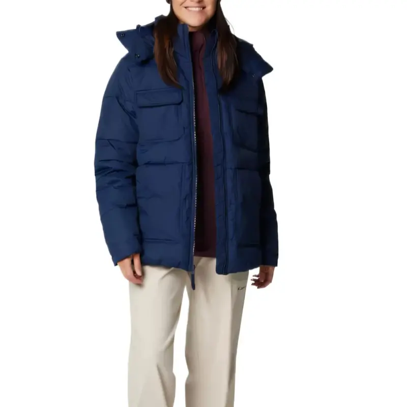 Columbia Longhorn Ridge Jackets Coats Women's Marine Blue-3