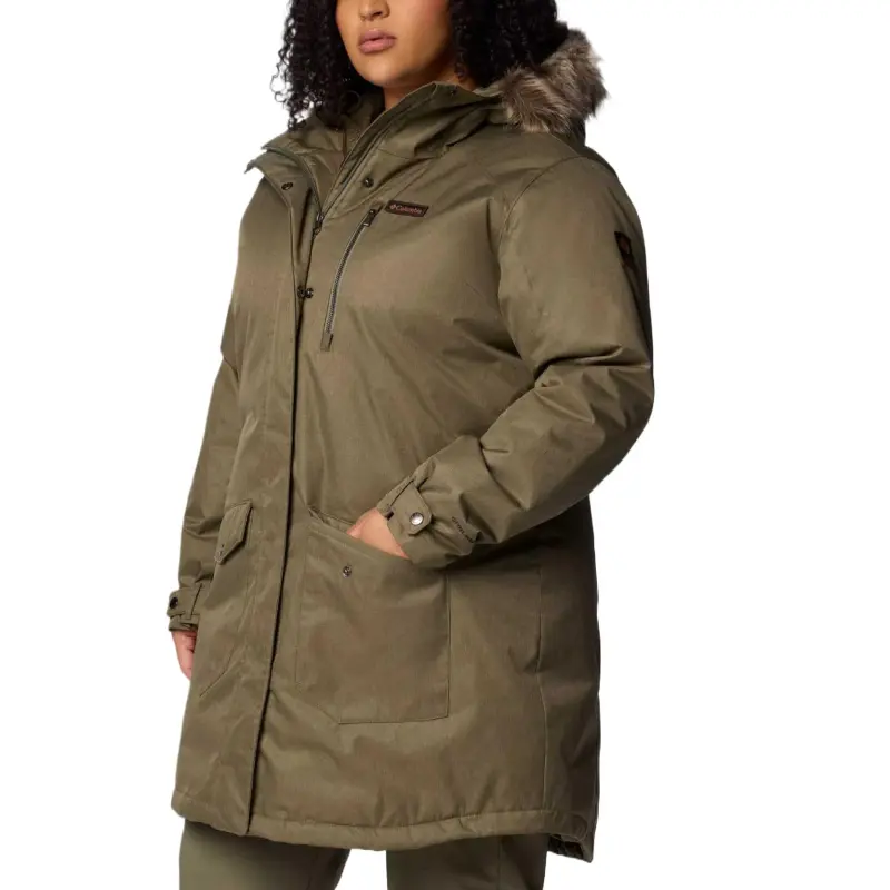 Columbia Suttle Mountain Jacket Women's Stone Green-2