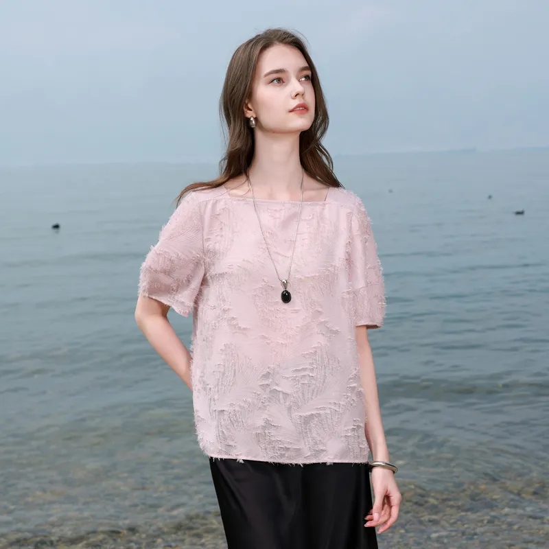 3COLOUR Chiffon Shirts Women's-13
