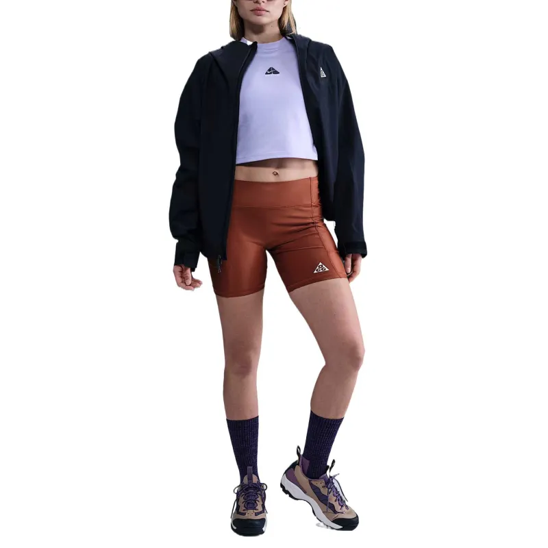 Nike 'Tree Frog' Women's Dri FIT Adv Mid Rise 6' Shorts-1
