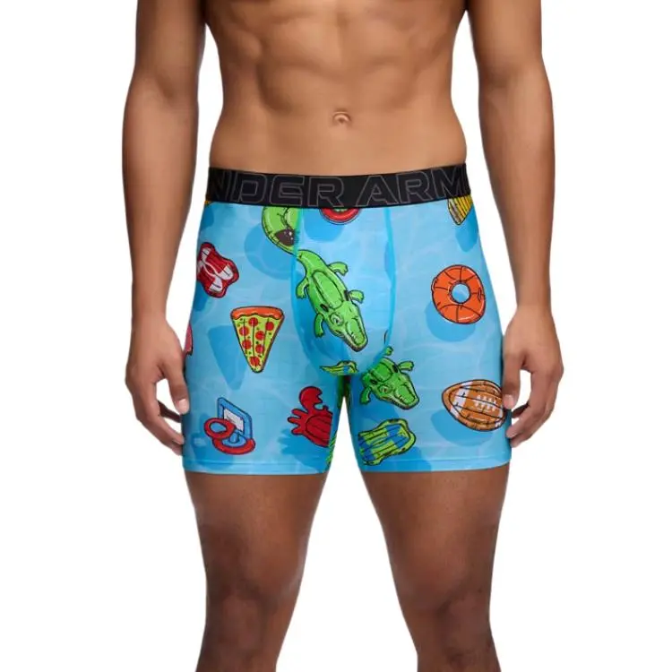 Under Armour PerformanceTech Mesh Graphic Underpants Men's 1 Pack Blue-1