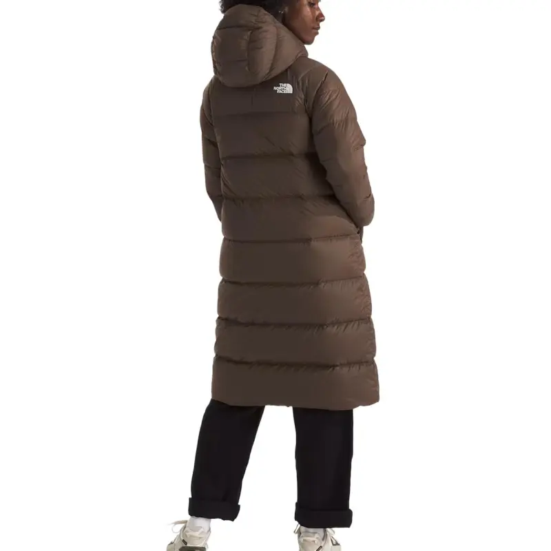 THE NORTH FACE Hydrenalite Down Parka Stormflap Down Jacket Women's Smoky Brown-2
