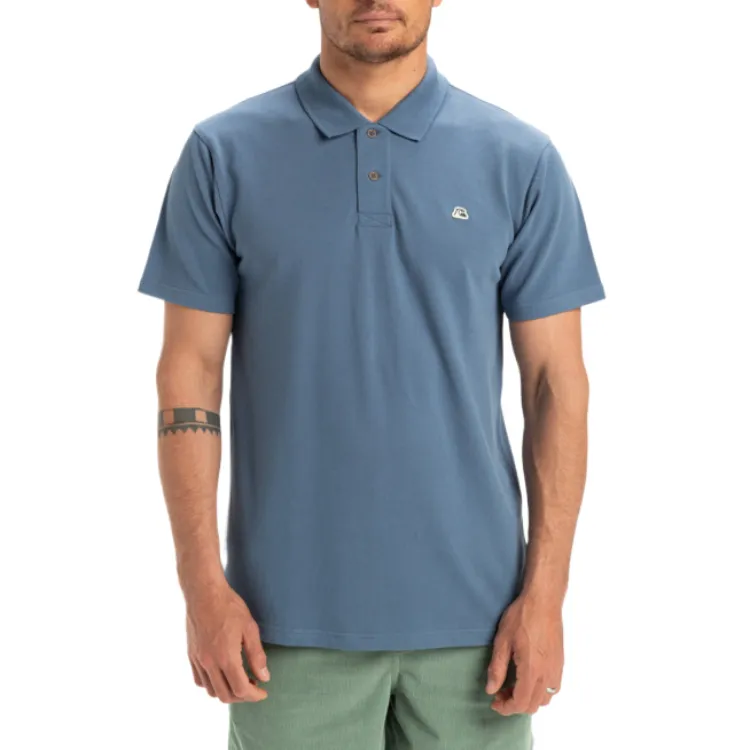 Quiksilver Polo Shirt Men's Blue-2